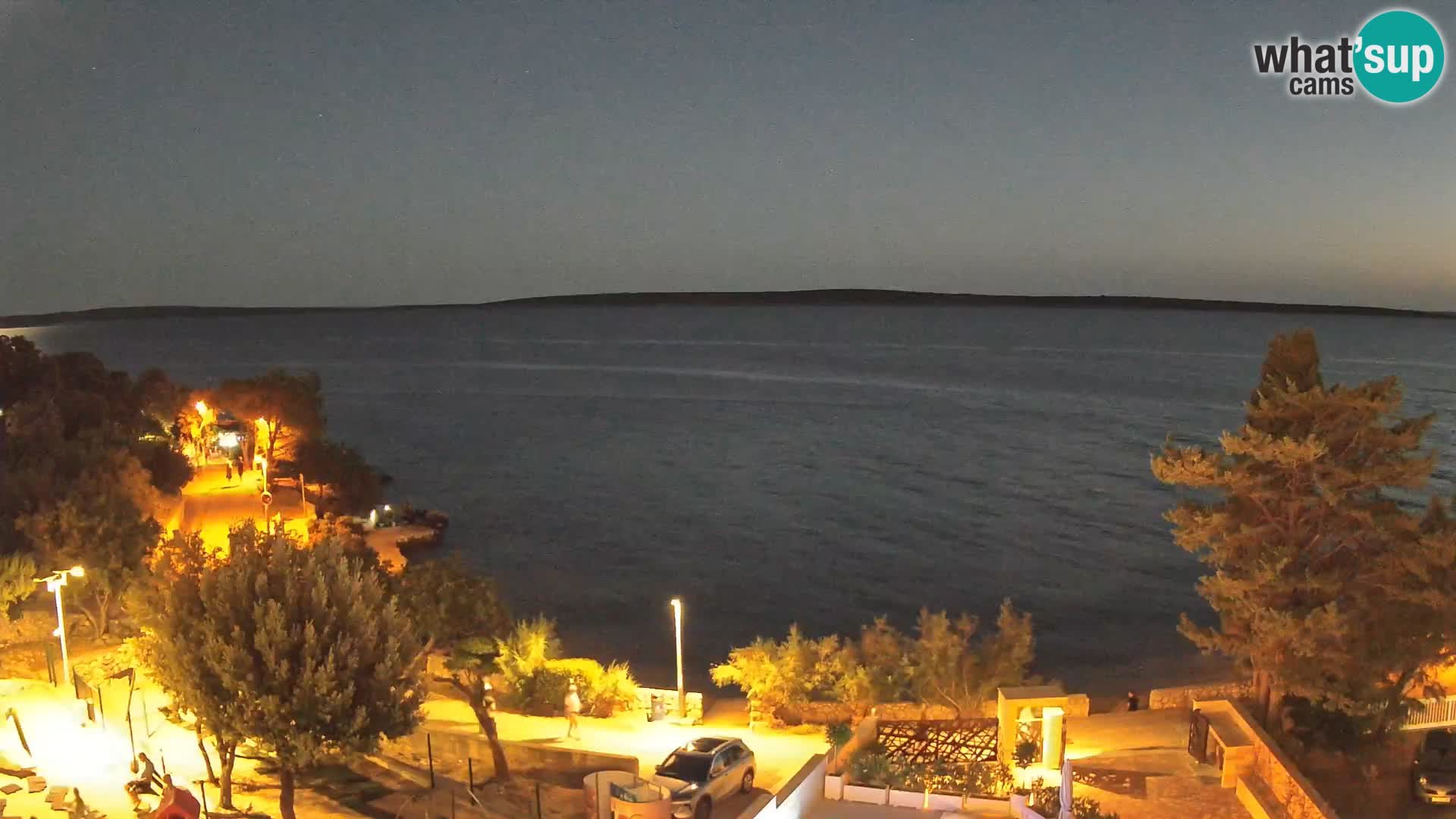 Webcam Playa Male Mandre en directo – Isla de Pag