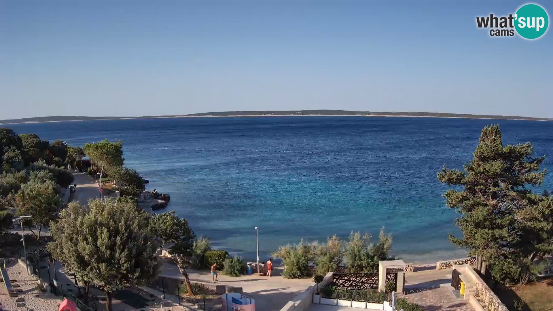 Webcam Playa Male Mandre en directo – Isla de Pag