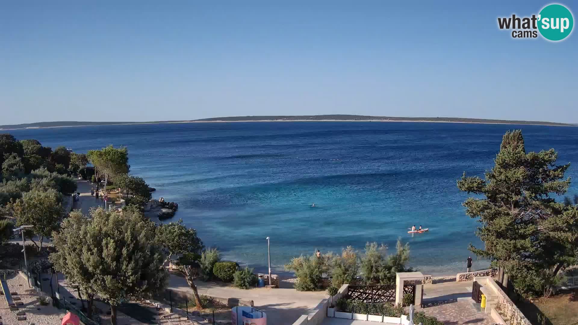 Webcam Playa Male Mandre en directo – Isla de Pag