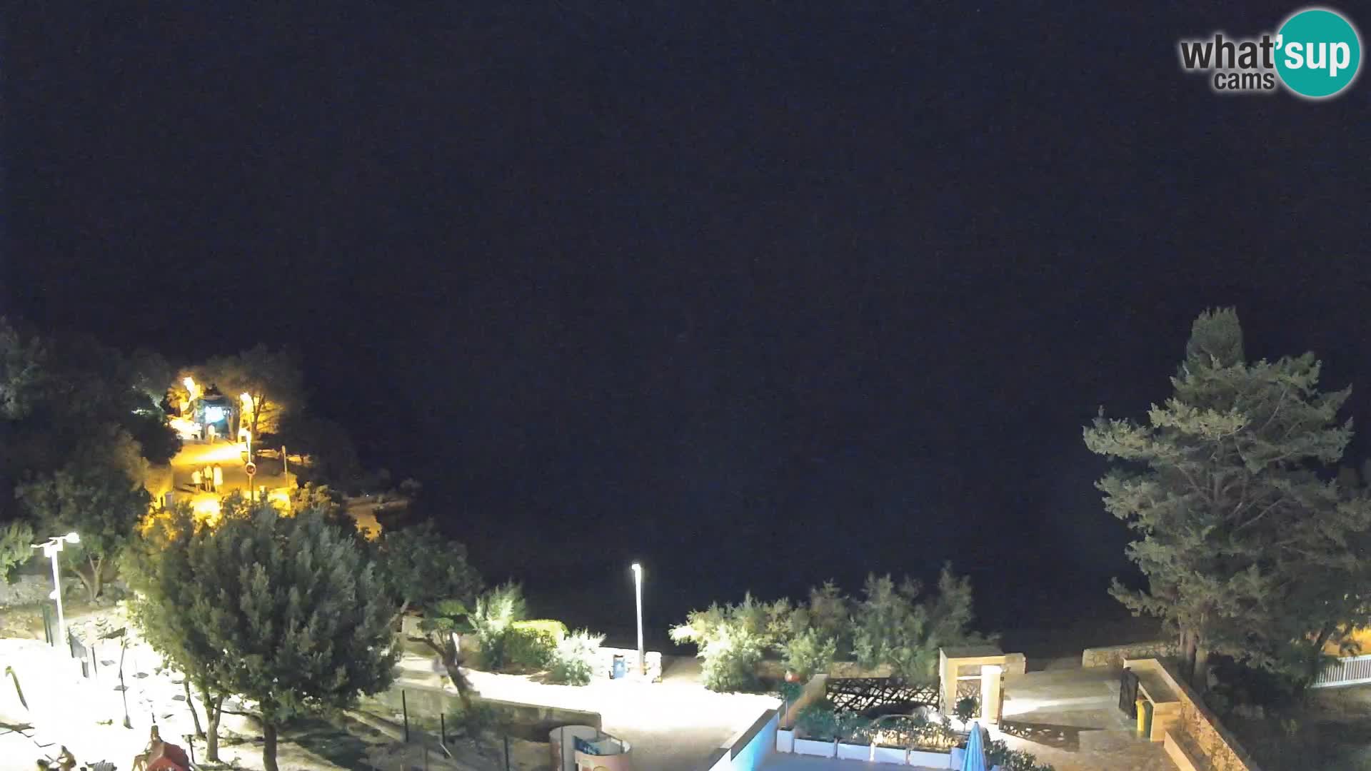 Webcam Plaža Male Mandre – Live View from Pag Island