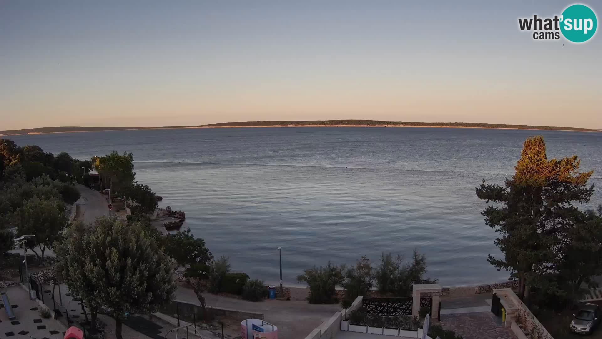 Webcam Playa Male Mandre en directo – Isla de Pag