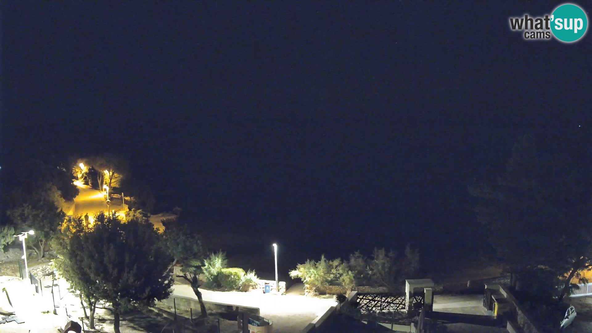 Webcam Plaža Male Mandre – Live View from Pag Island