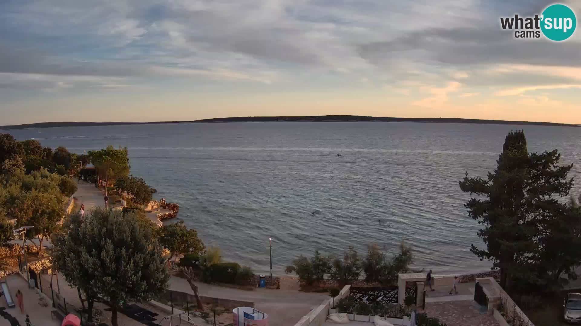 Webcam Playa Male Mandre en directo – Isla de Pag