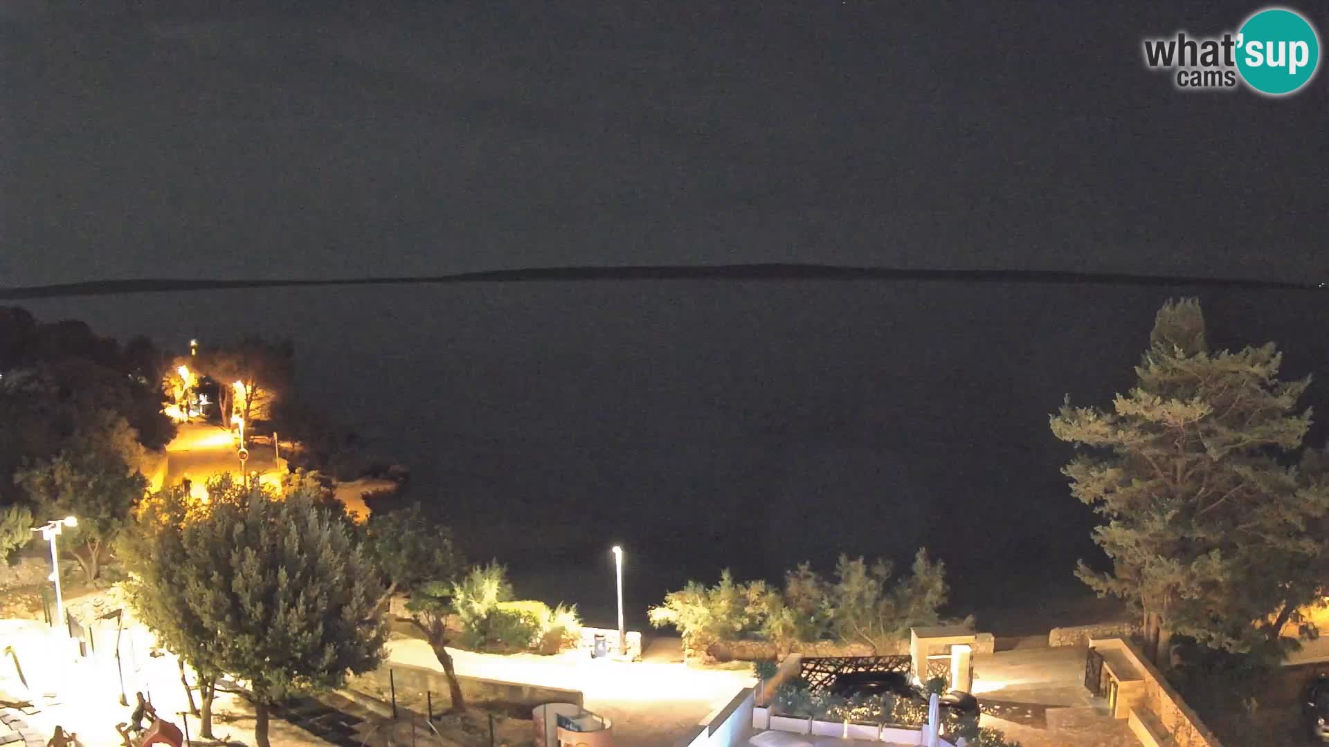 Webcam Strand Male Mandre – Liveblick von der Insel Pag