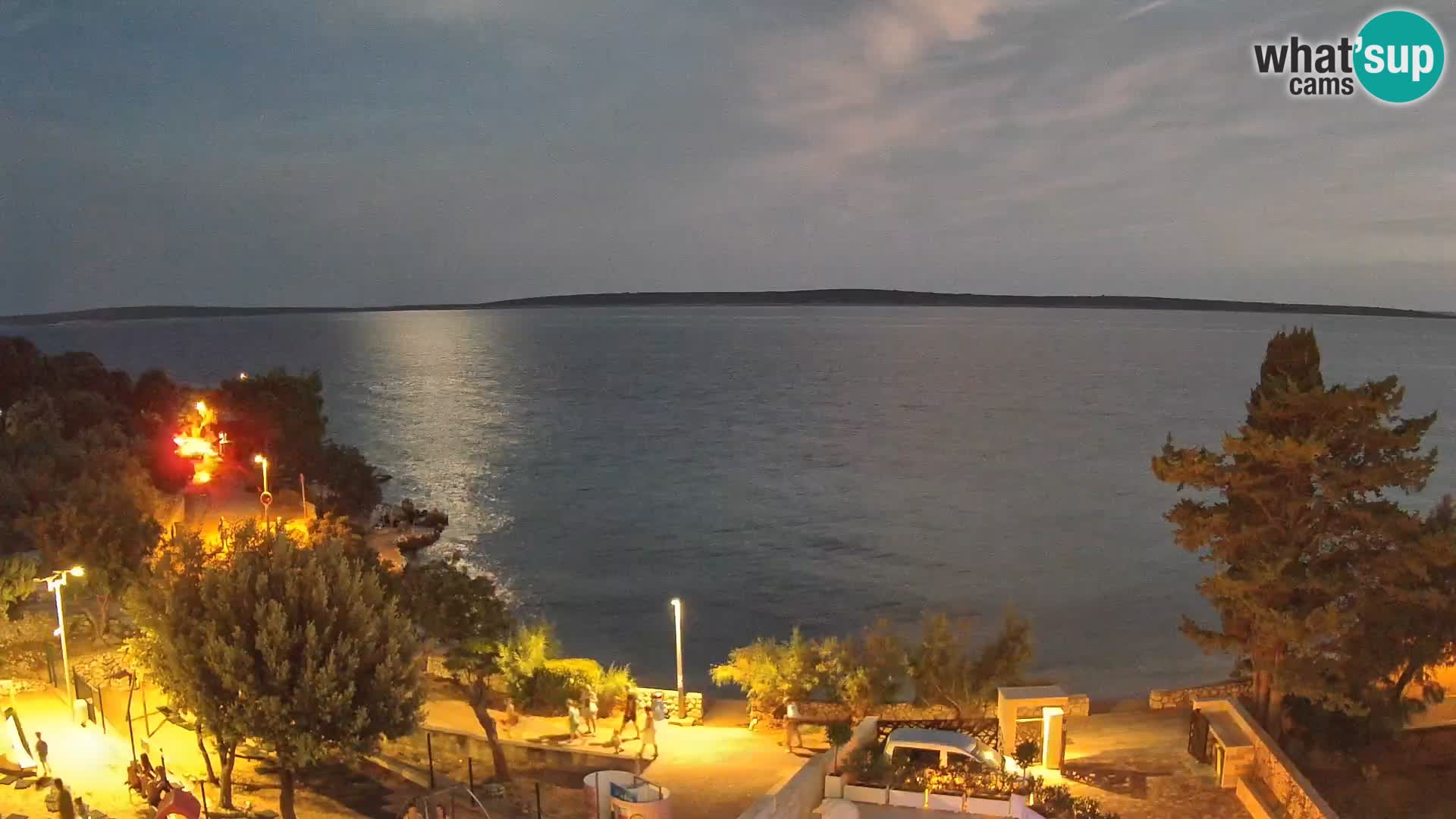 Webcam Playa Male Mandre en directo – Isla de Pag