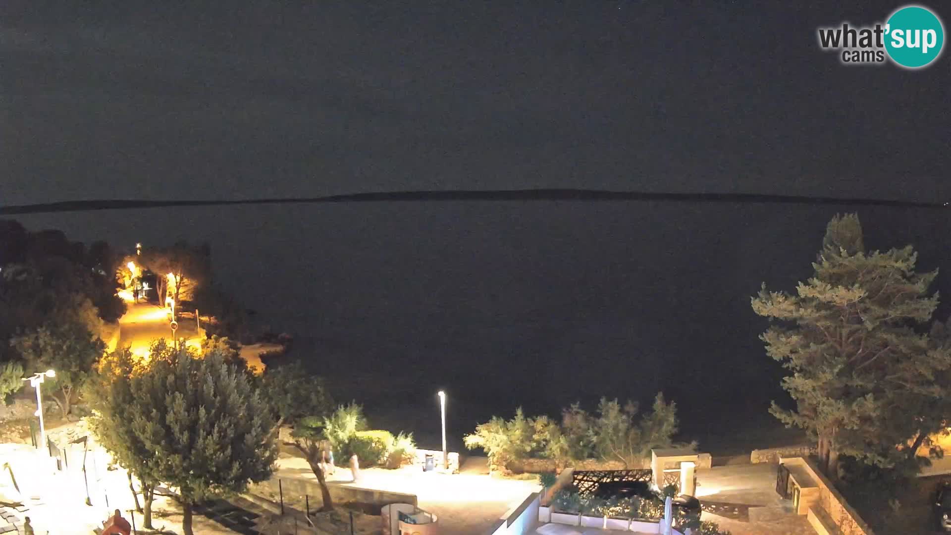 Webcam Plaža Male Mandre – Live View from Pag Island