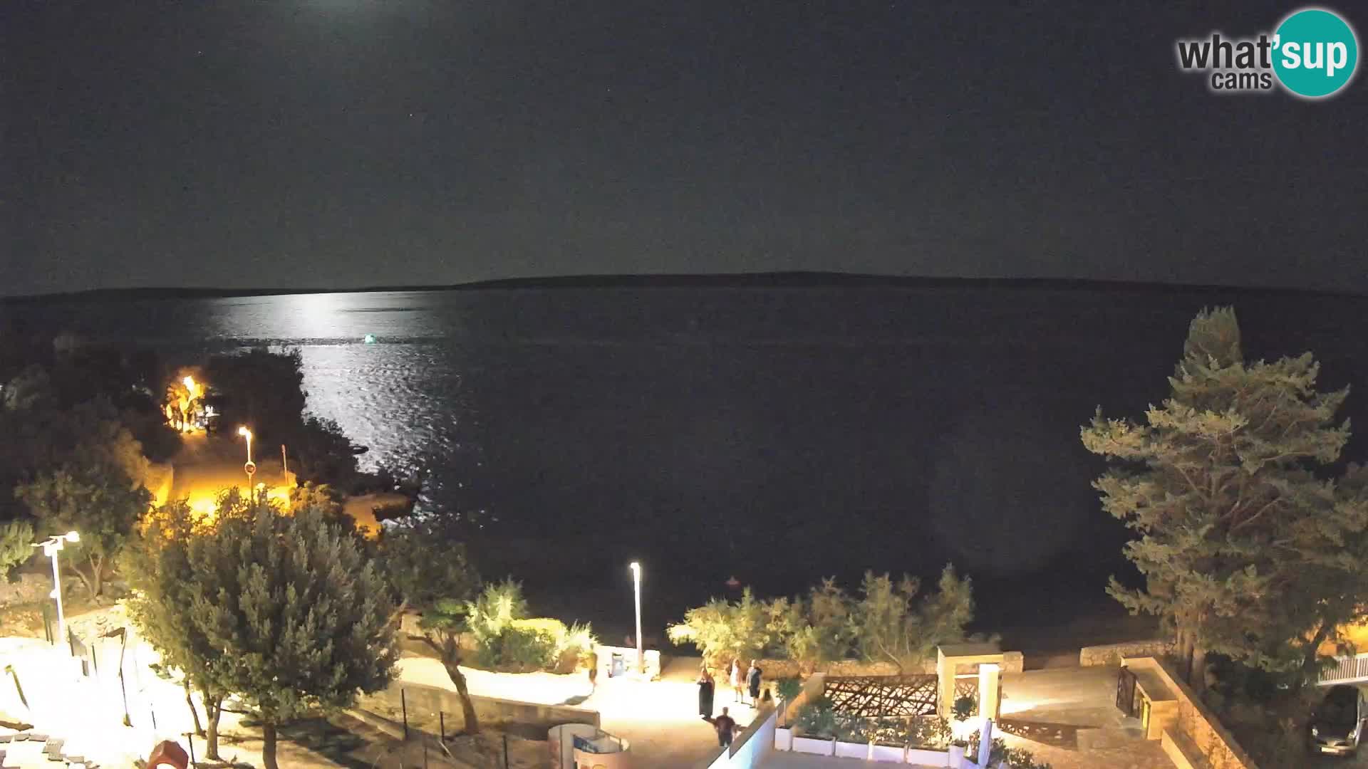 Webcam Playa Male Mandre en directo – Isla de Pag