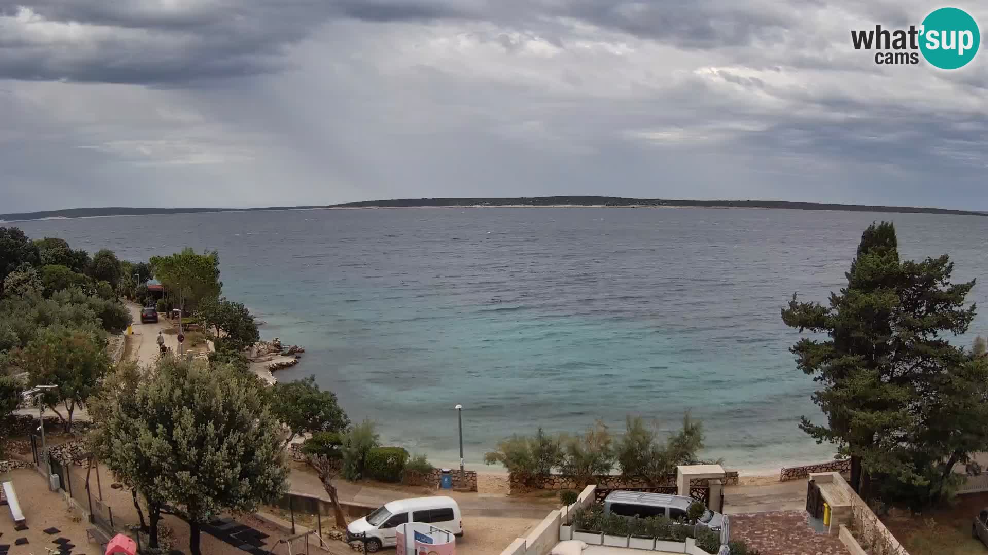 Webcam Playa Male Mandre en directo – Isla de Pag