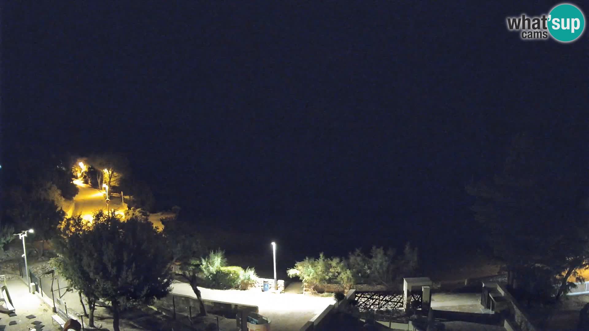 Webcam Plaža Male Mandre – Live View from Pag Island