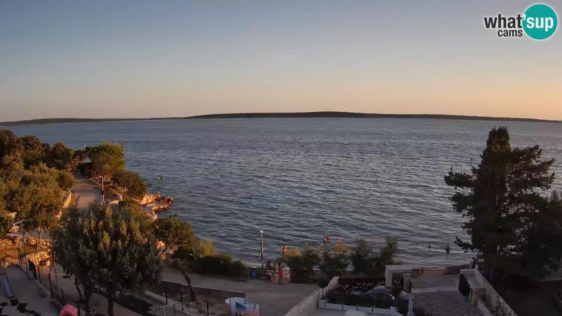 Webcam Playa Male Mandre en directo – Isla de Pag