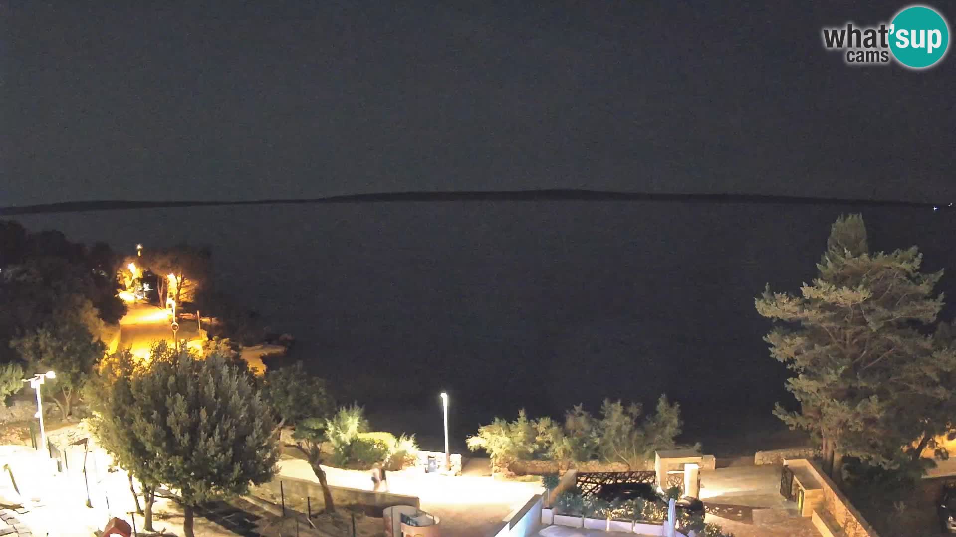 Webcam Plaža Male Mandre – Live View from Pag Island