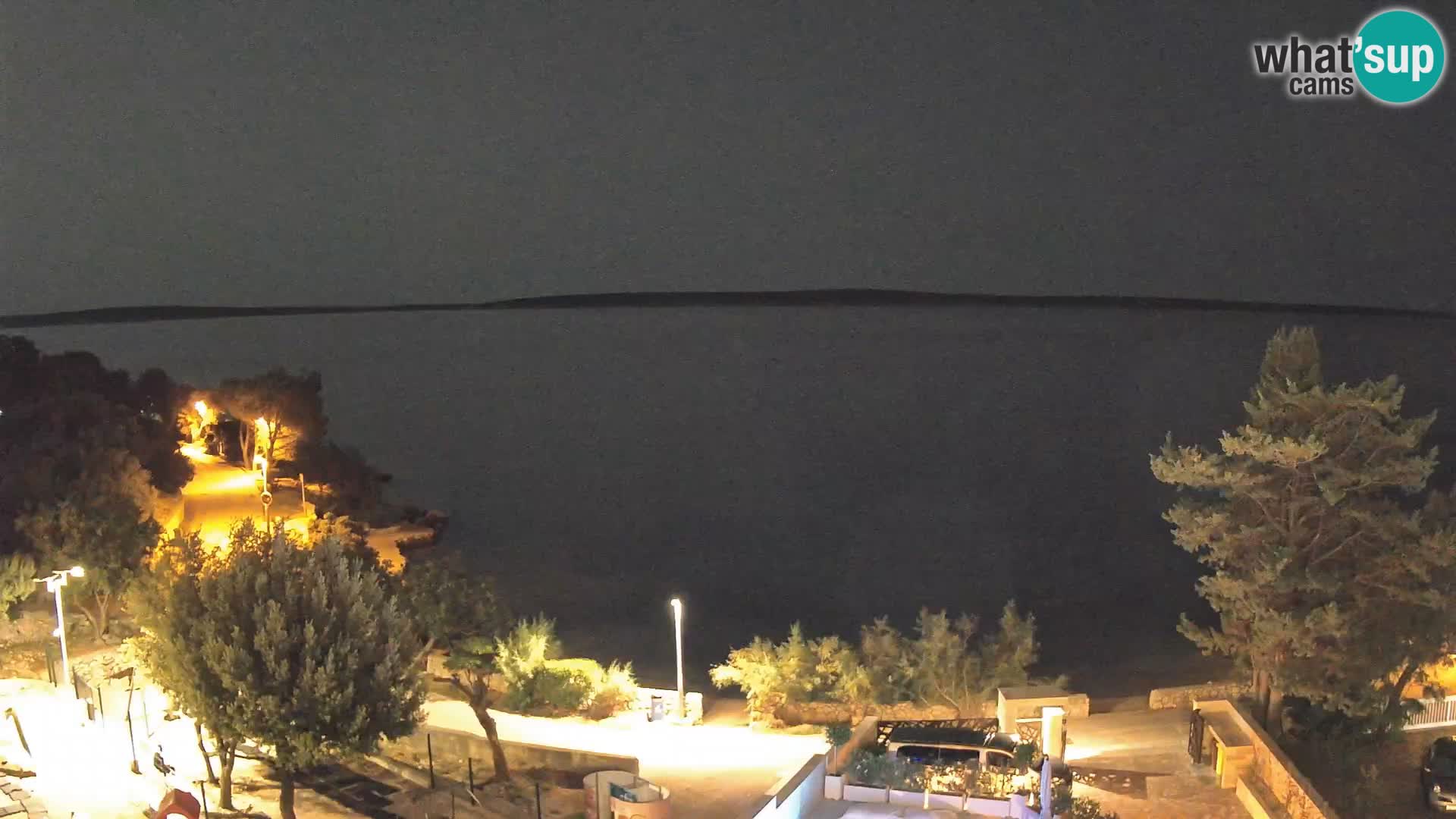 Webcam Plaža Male Mandre – Live View from Pag Island