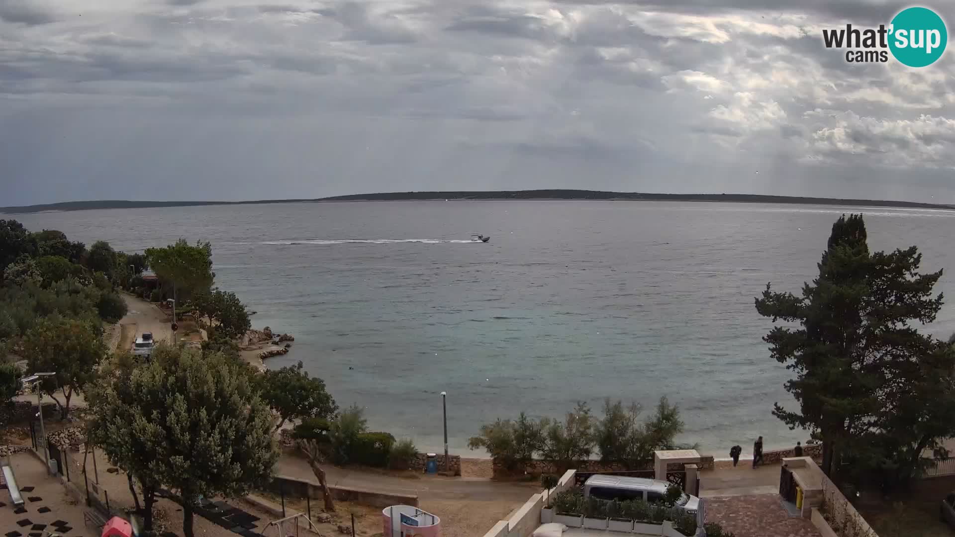Webcam Playa Male Mandre en directo – Isla de Pag