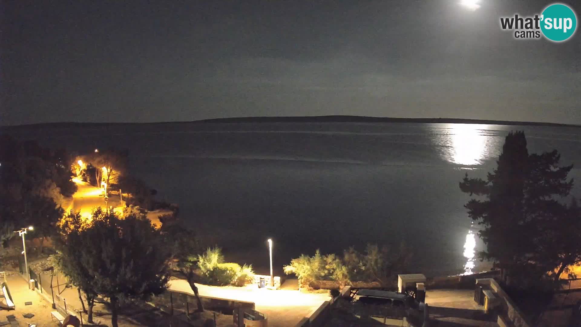 Webcam Playa Male Mandre en directo – Isla de Pag
