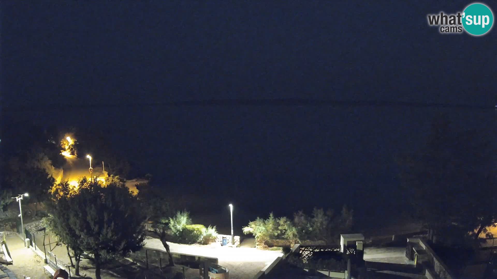Webcam Playa Male Mandre en directo – Isla de Pag