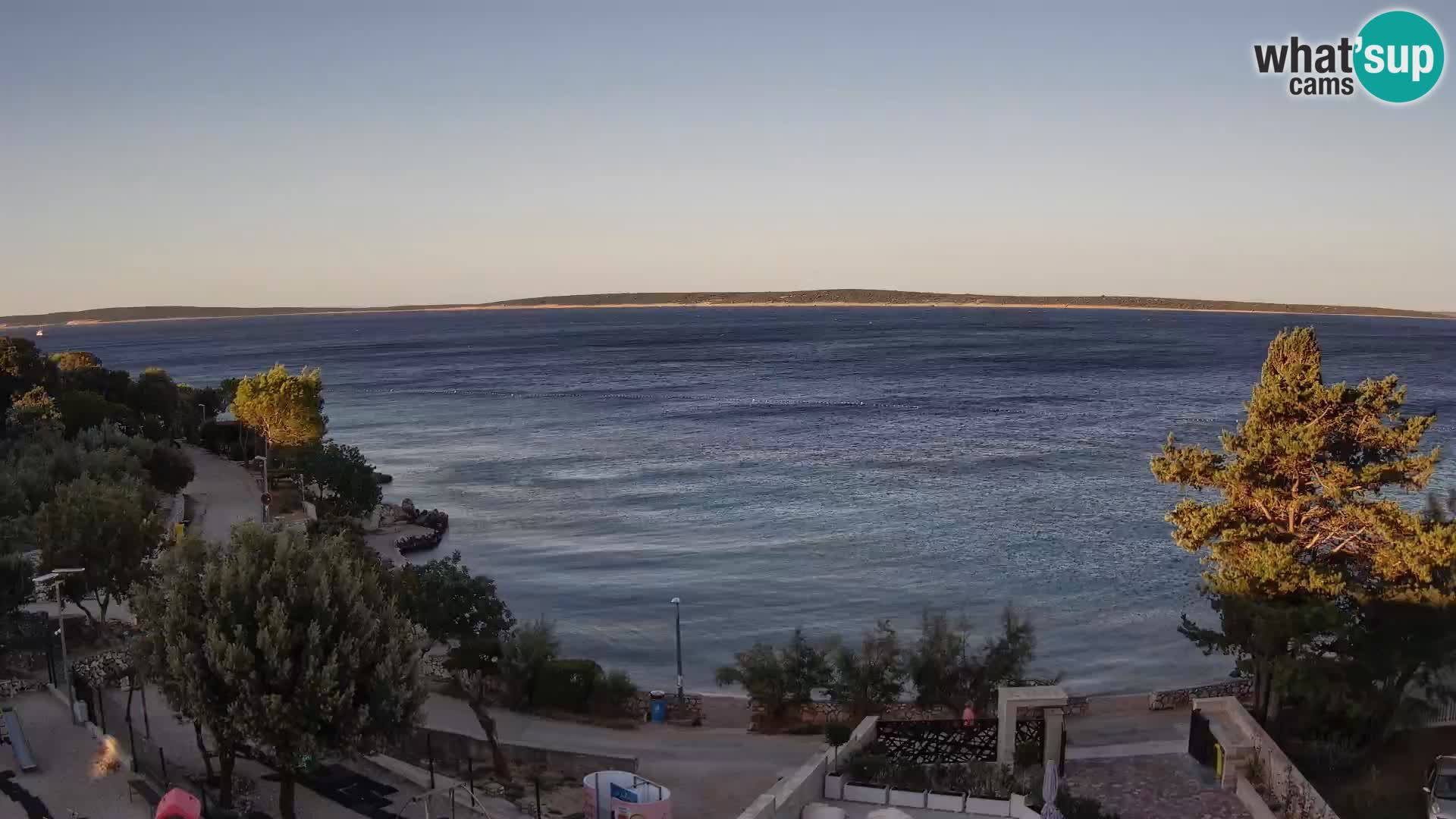 Webcam Playa Male Mandre en directo – Isla de Pag