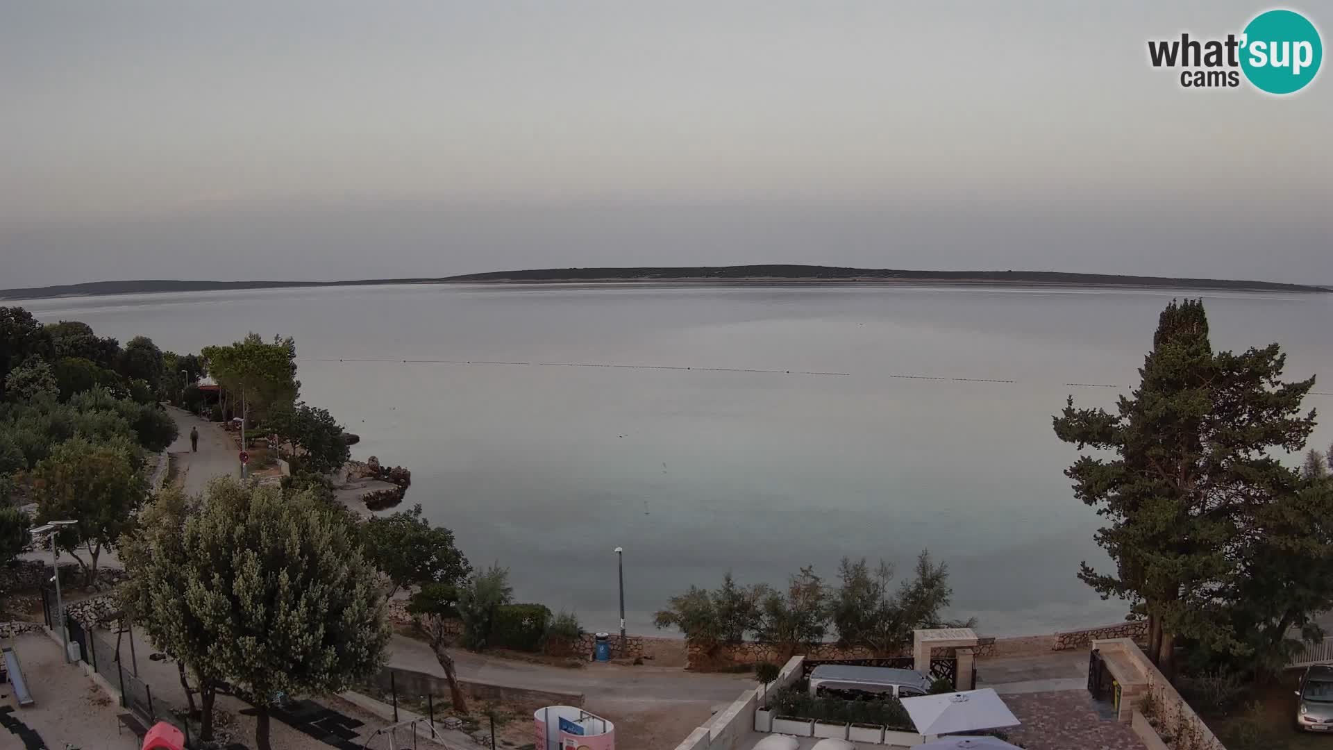 Webcam Playa Male Mandre en directo – Isla de Pag