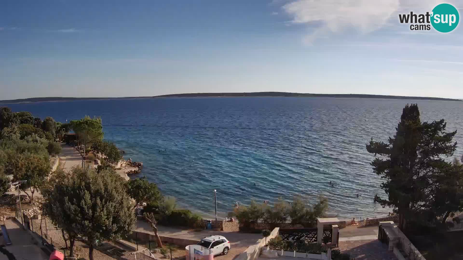 Webcam Playa Male Mandre en directo – Isla de Pag