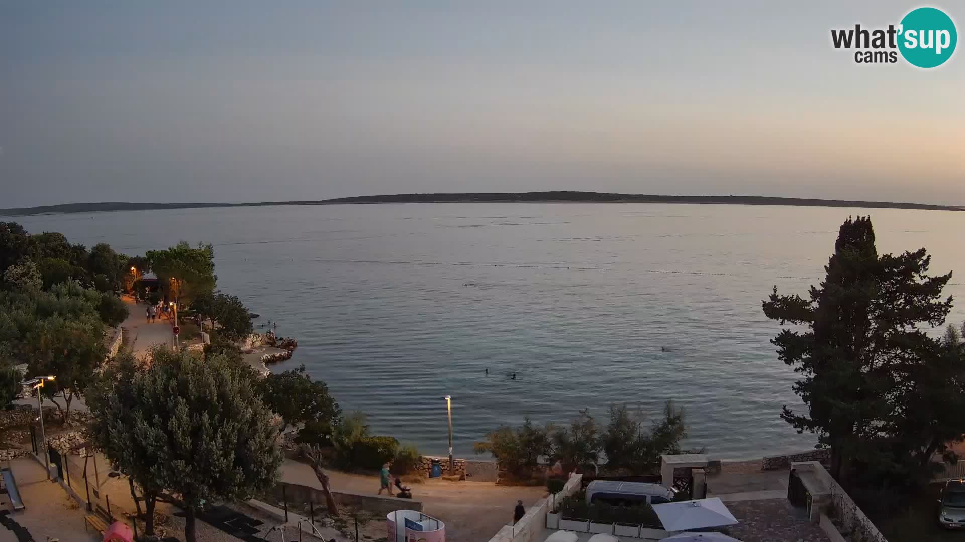 Webcam Playa Male Mandre en directo – Isla de Pag