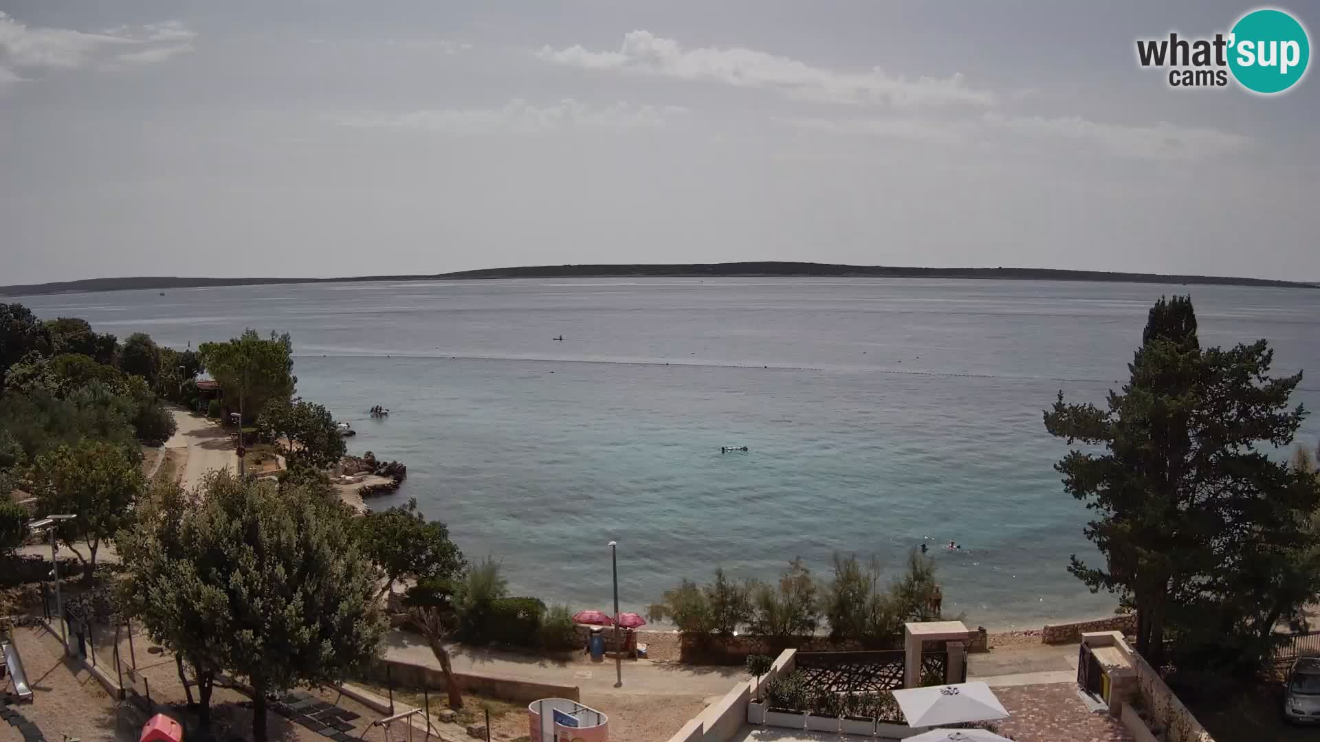 Webcam Playa Male Mandre en directo – Isla de Pag