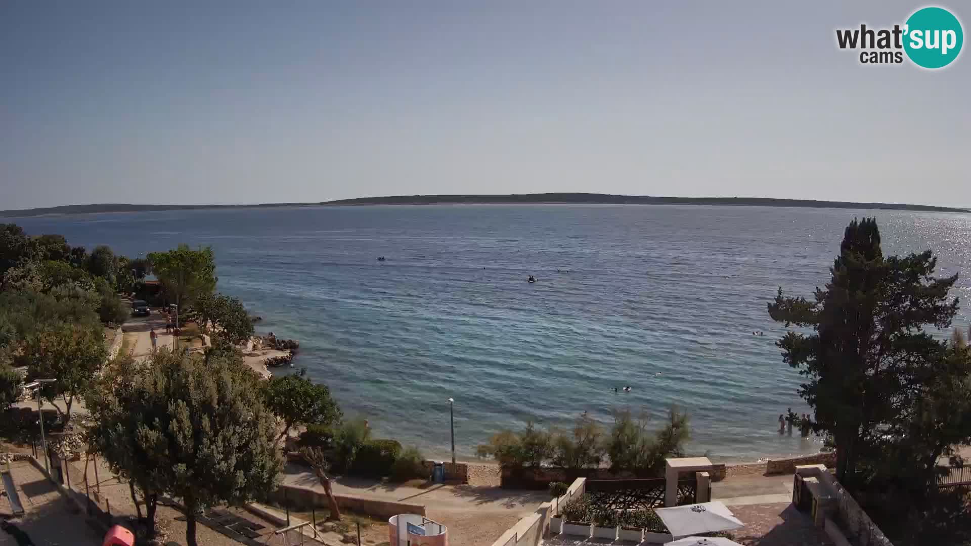 Webcam Playa Male Mandre en directo – Isla de Pag