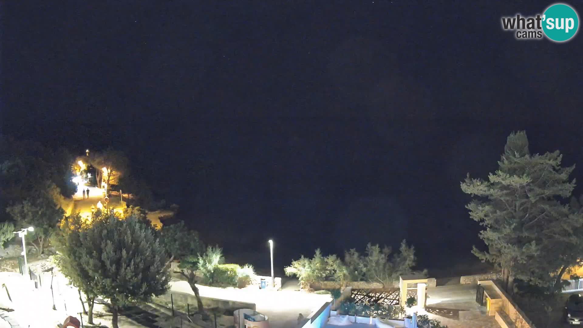 Webcam Plaža Male Mandre – Live View from Pag Island