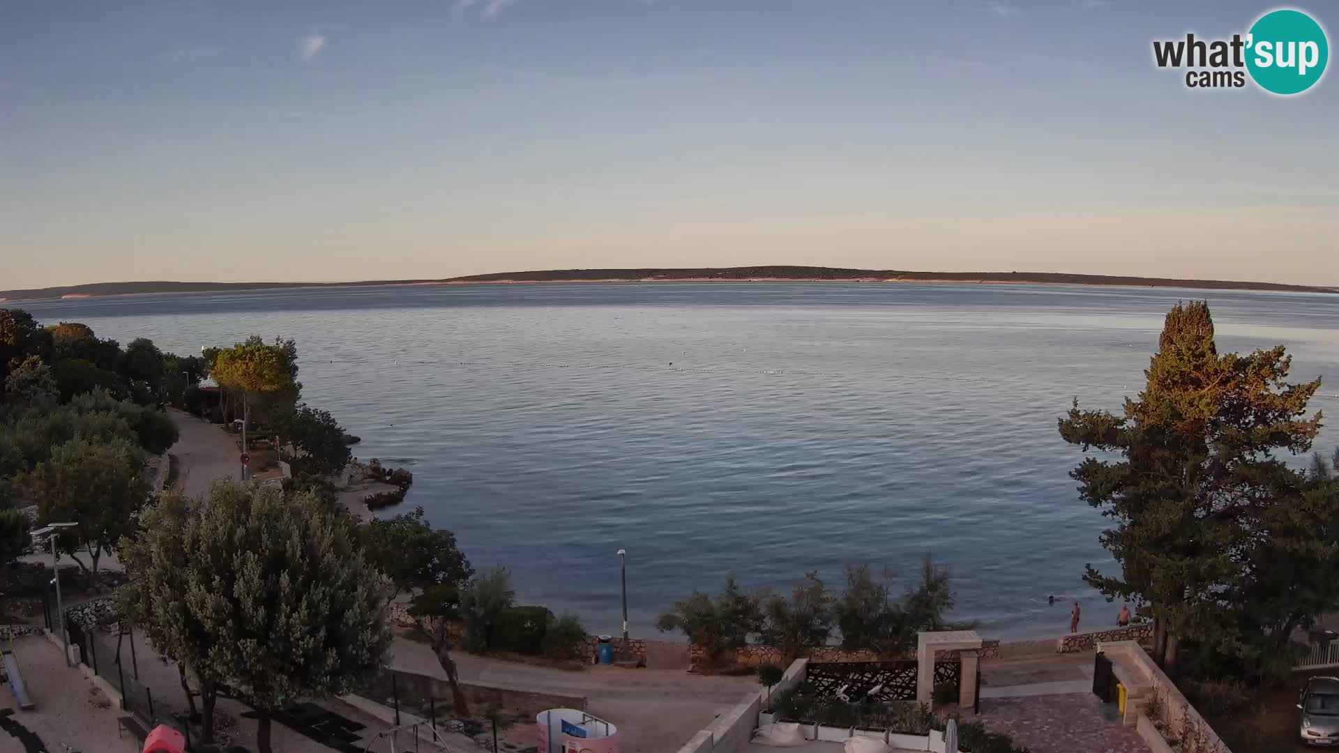 Webcam Playa Male Mandre en directo – Isla de Pag