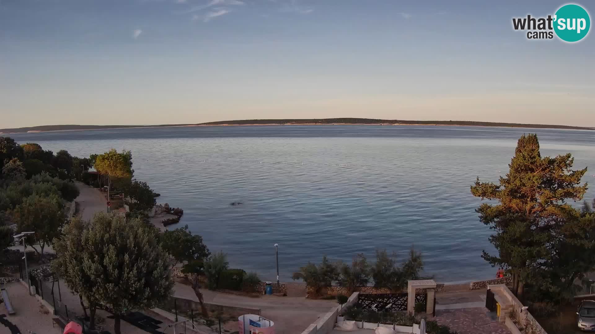 Webcam Playa Male Mandre en directo – Isla de Pag