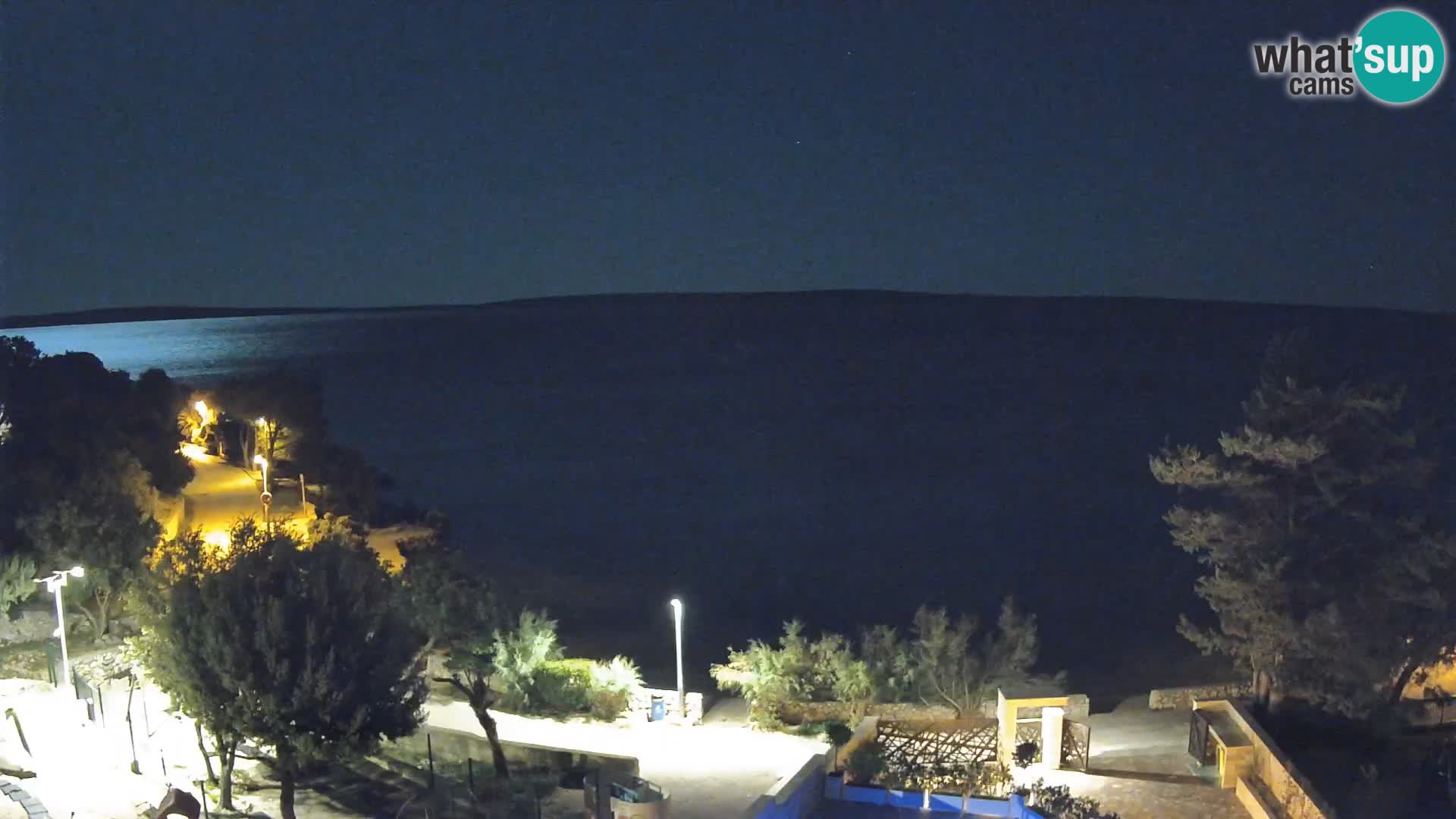 Webcam Playa Male Mandre en directo – Isla de Pag