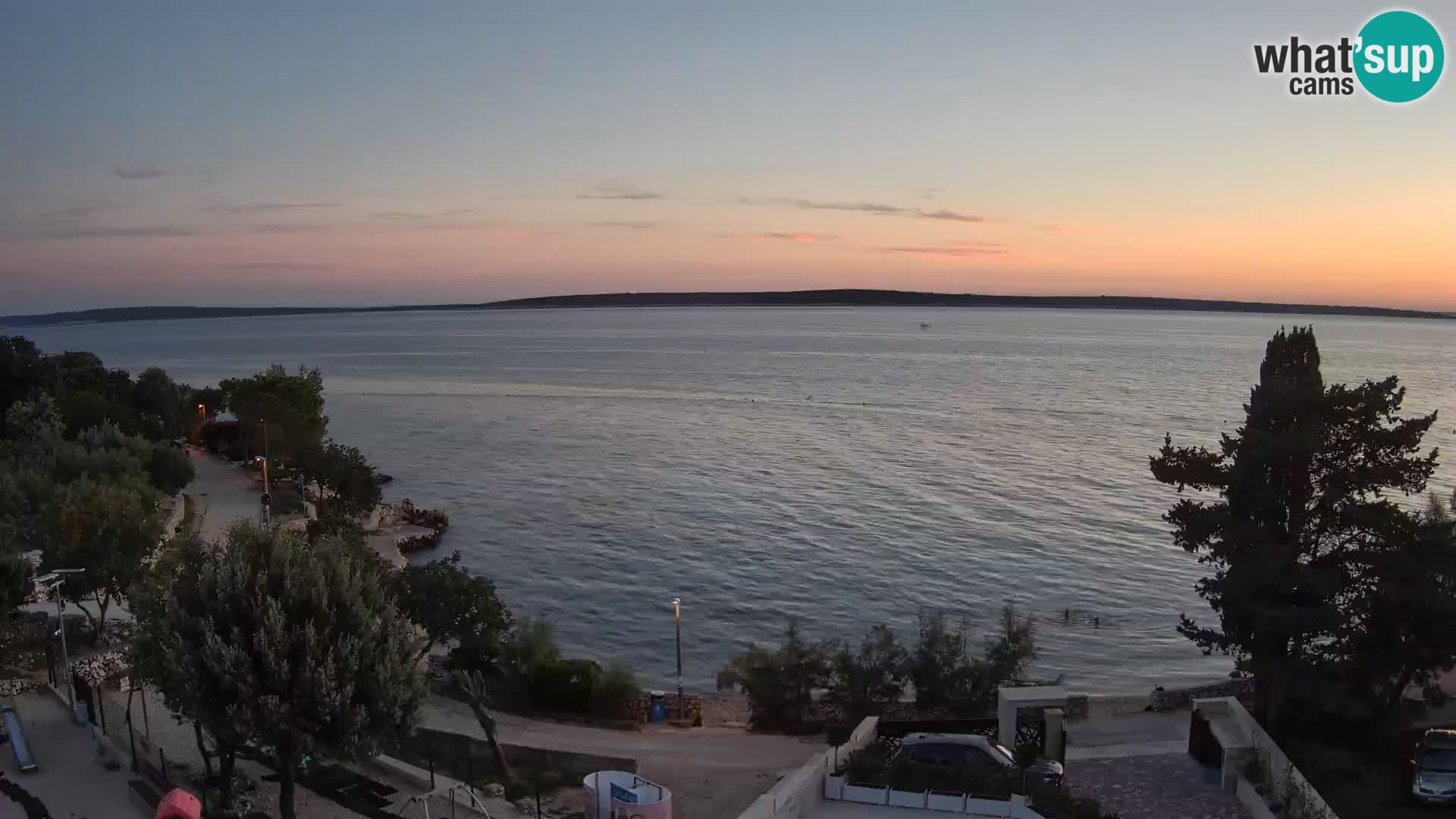 Webcam Playa Male Mandre en directo – Isla de Pag