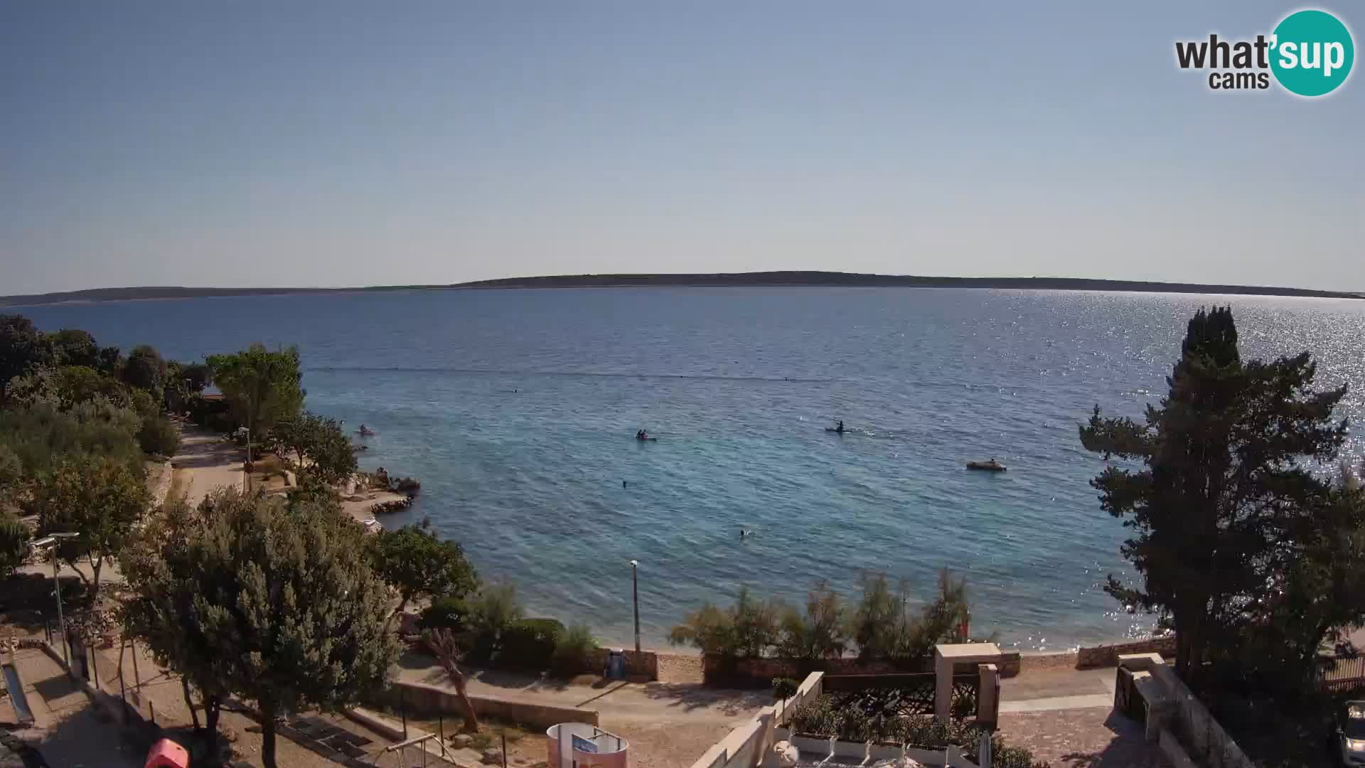Webcam Playa Male Mandre en directo – Isla de Pag