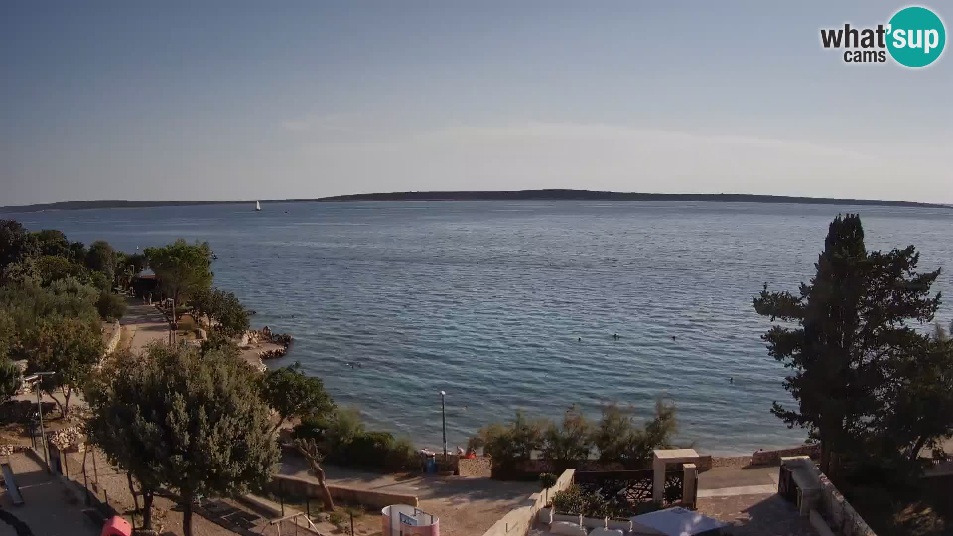 Webcam Playa Male Mandre en directo – Isla de Pag