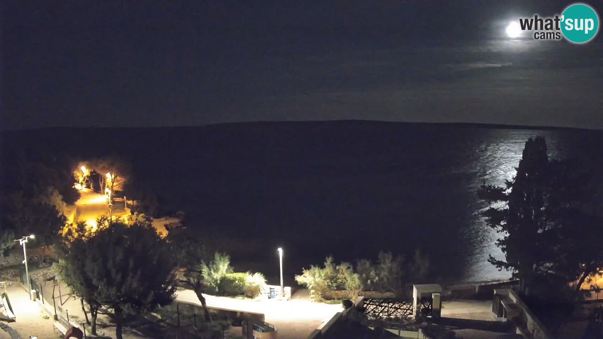 Webcam Playa Male Mandre en directo – Isla de Pag