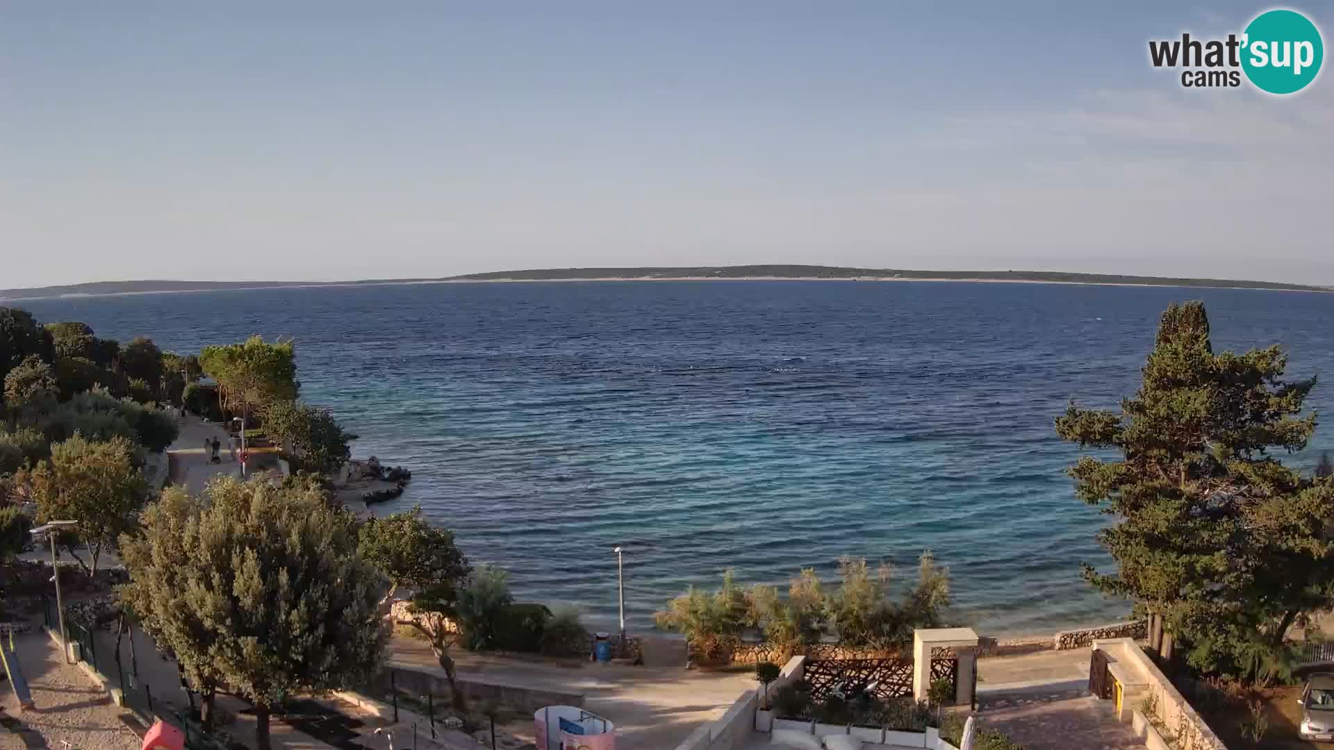 Webcam Playa Male Mandre en directo – Isla de Pag