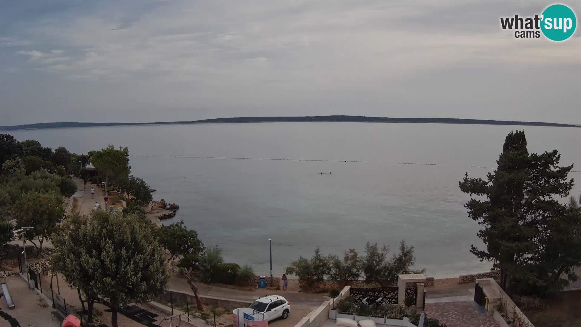 Webcam Playa Male Mandre en directo – Isla de Pag