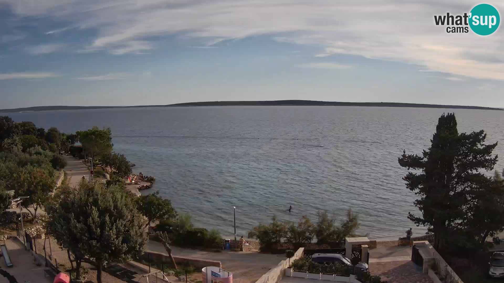 Webcam Playa Male Mandre en directo – Isla de Pag