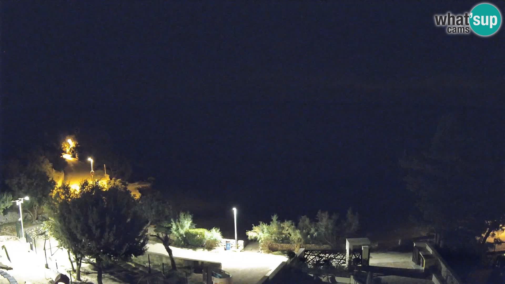 Webcam Plaža Male Mandre – Live View from Pag Island