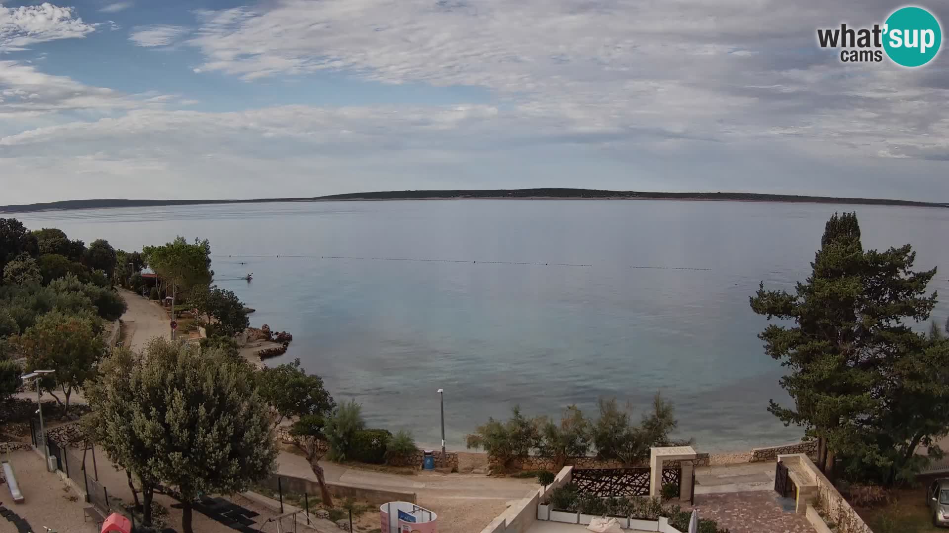 Webcam Playa Male Mandre en directo – Isla de Pag