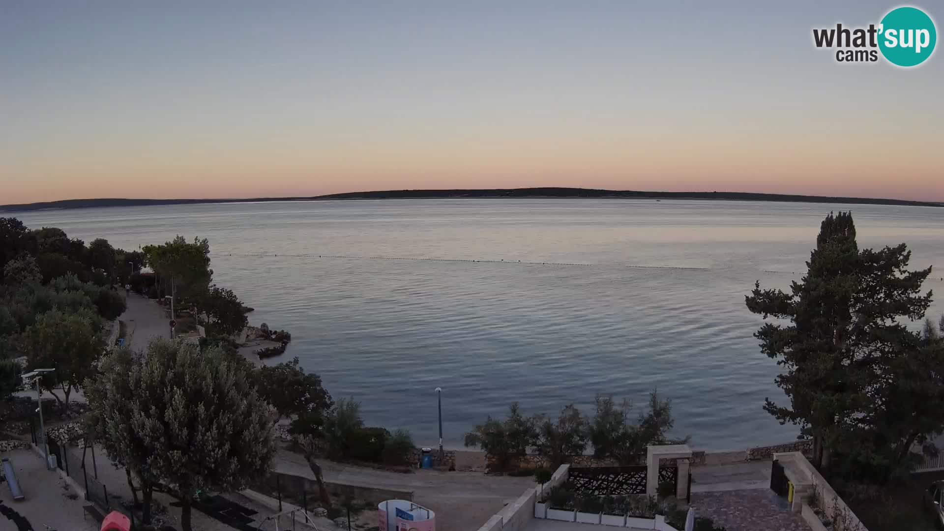Webcam Playa Male Mandre en directo – Isla de Pag