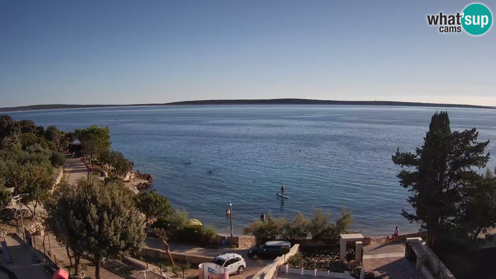 Webcam Playa Male Mandre en directo – Isla de Pag