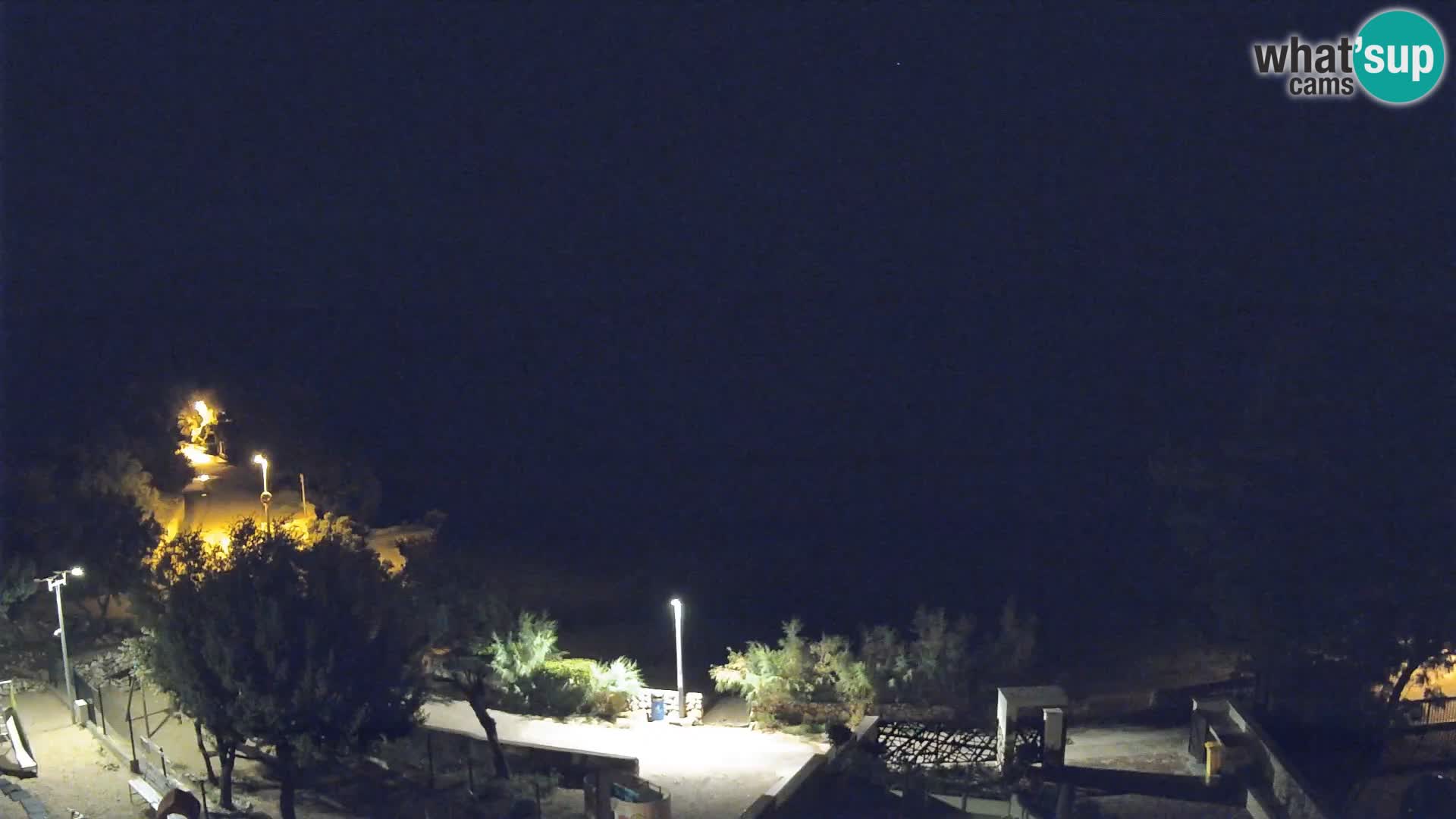 Webcam Plaža Male Mandre – Live View from Pag Island