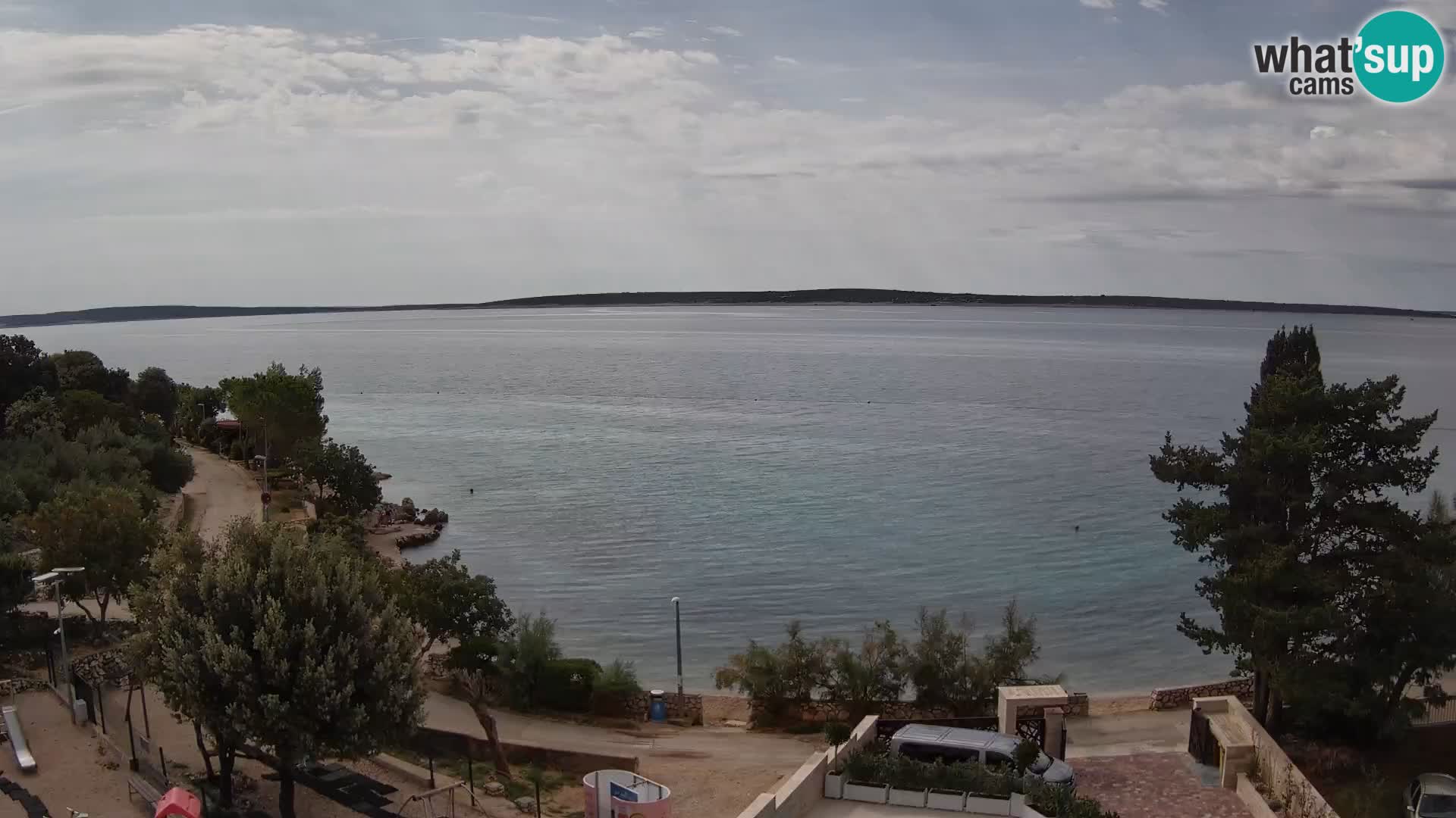 Webcam Playa Male Mandre en directo – Isla de Pag