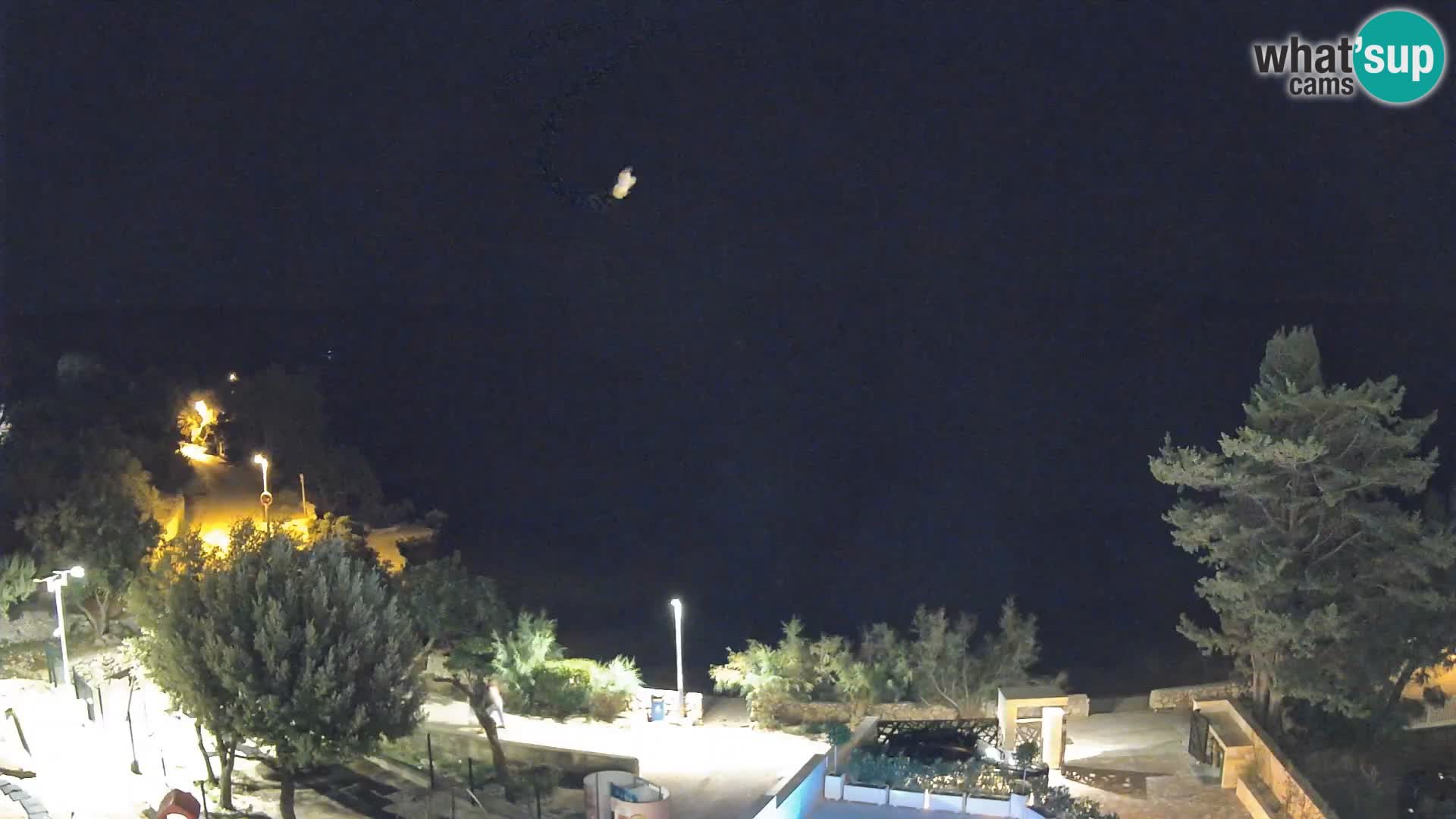 Webcam Plaža Male Mandre – Live View from Pag Island