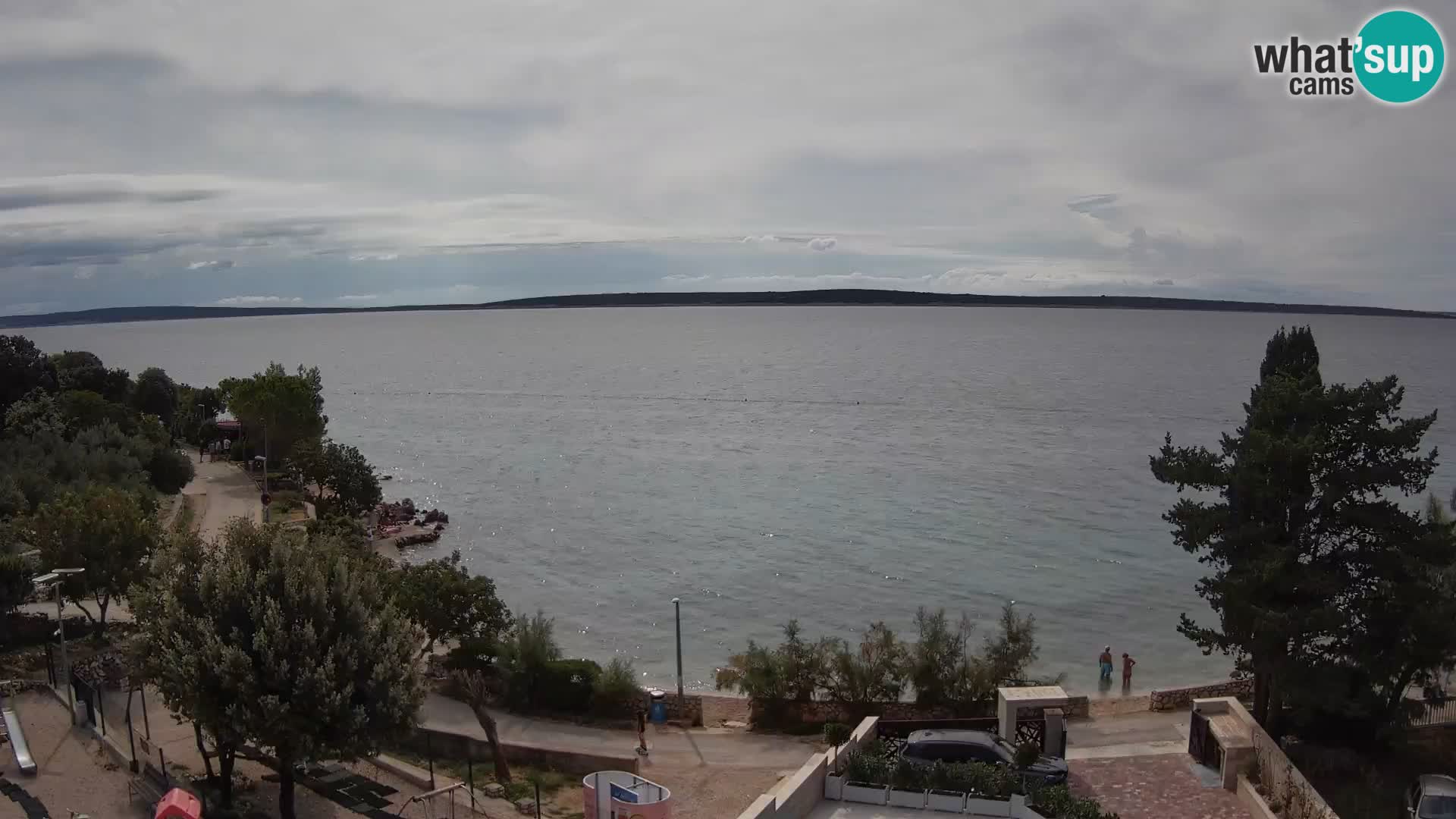 Webcam Playa Male Mandre en directo – Isla de Pag