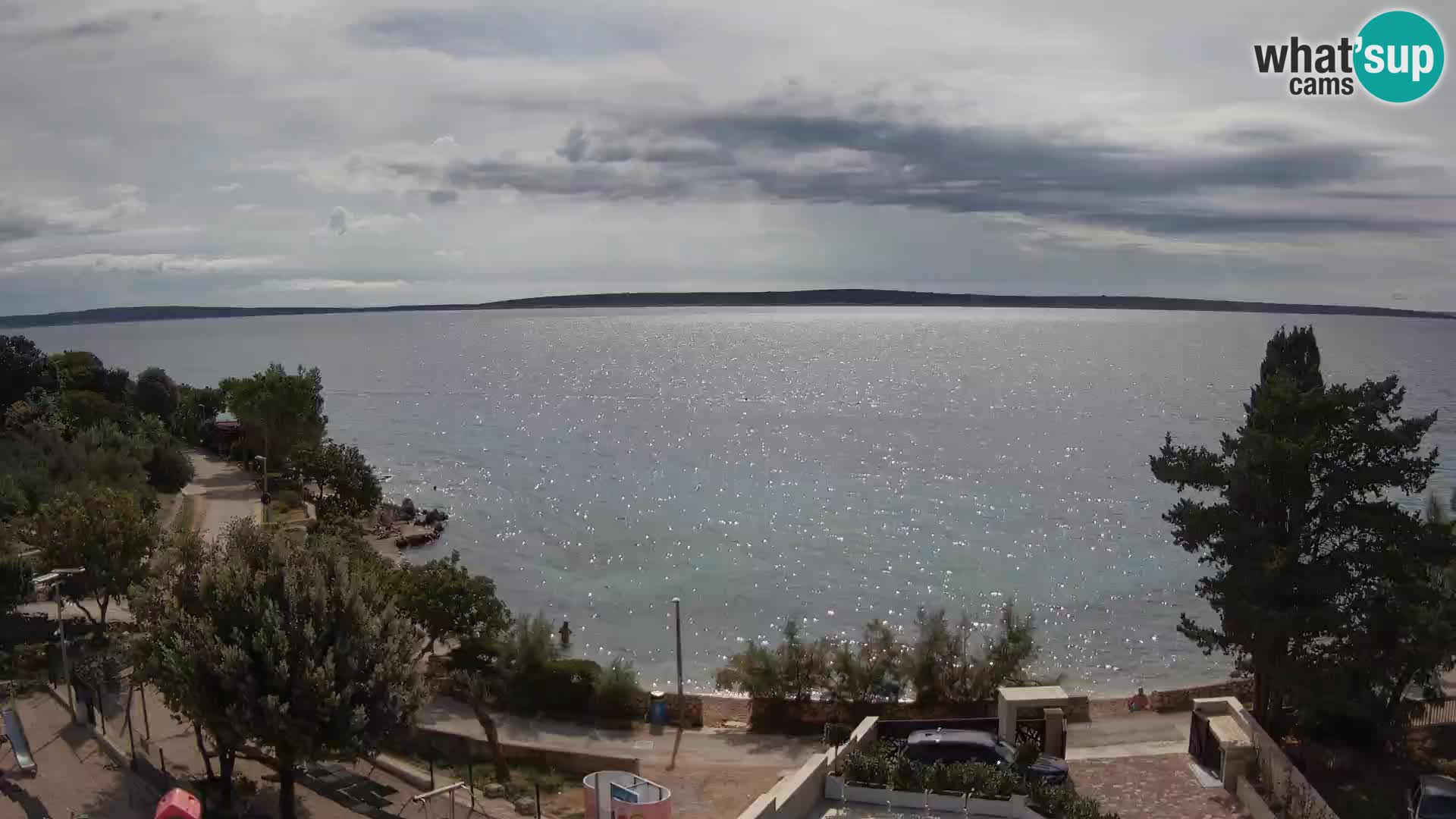Webcam Playa Male Mandre en directo – Isla de Pag