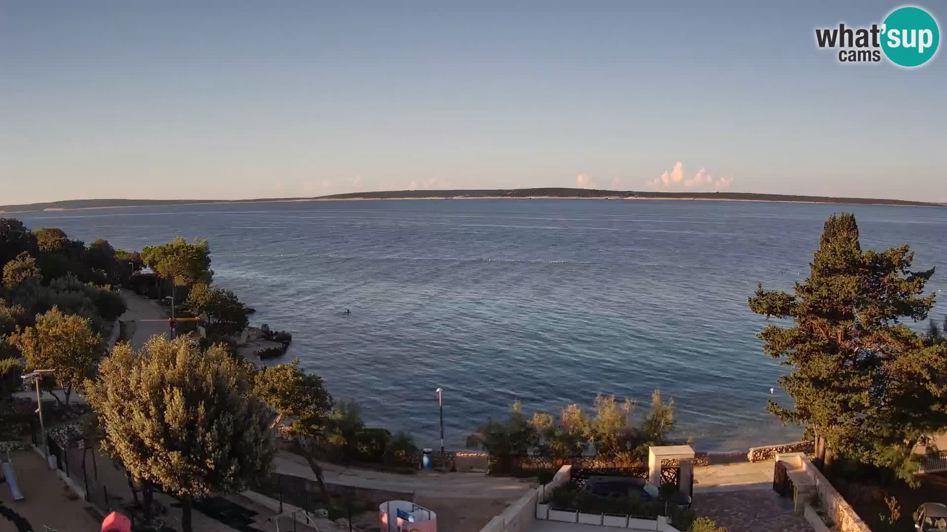 Webcam Playa Male Mandre en directo – Isla de Pag