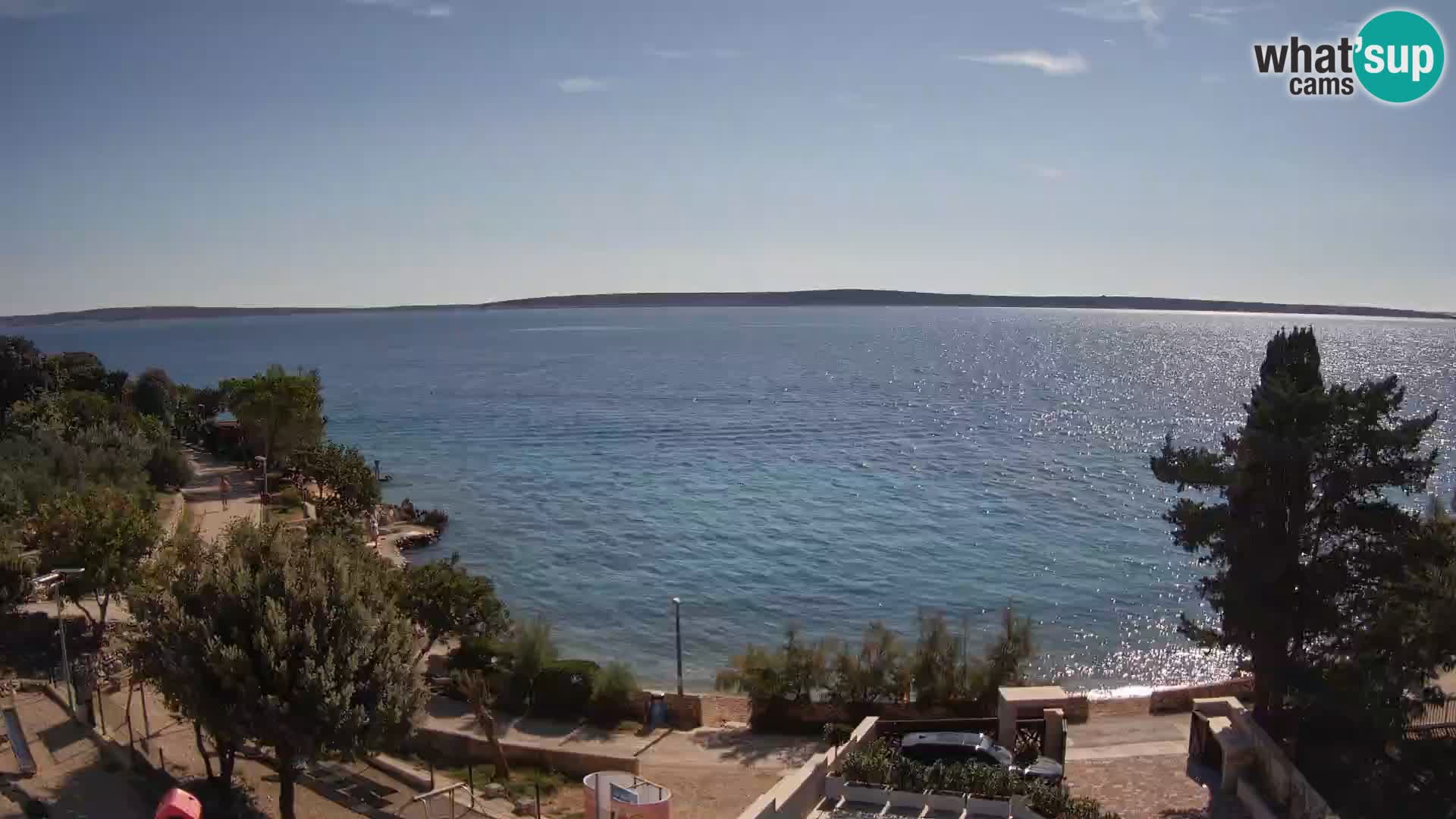 Webcam Playa Male Mandre en directo – Isla de Pag