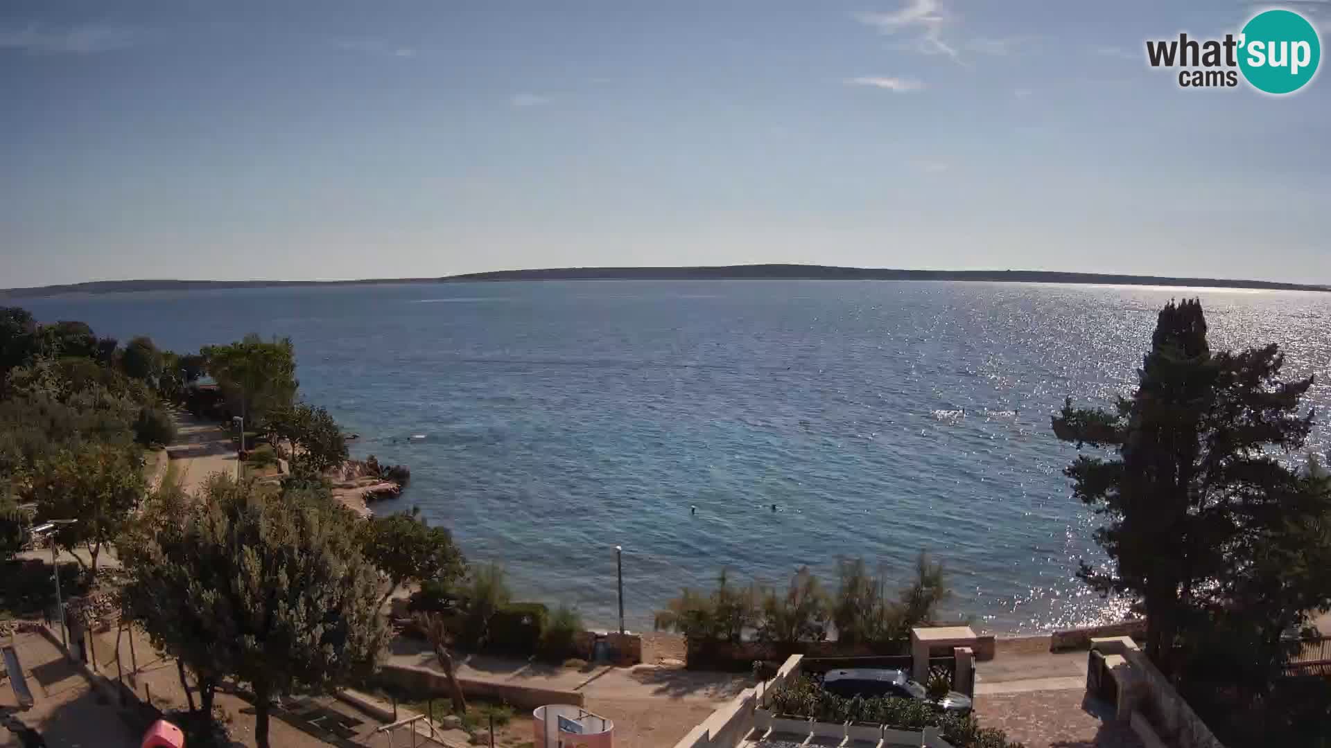 Webcam Playa Male Mandre en directo – Isla de Pag
