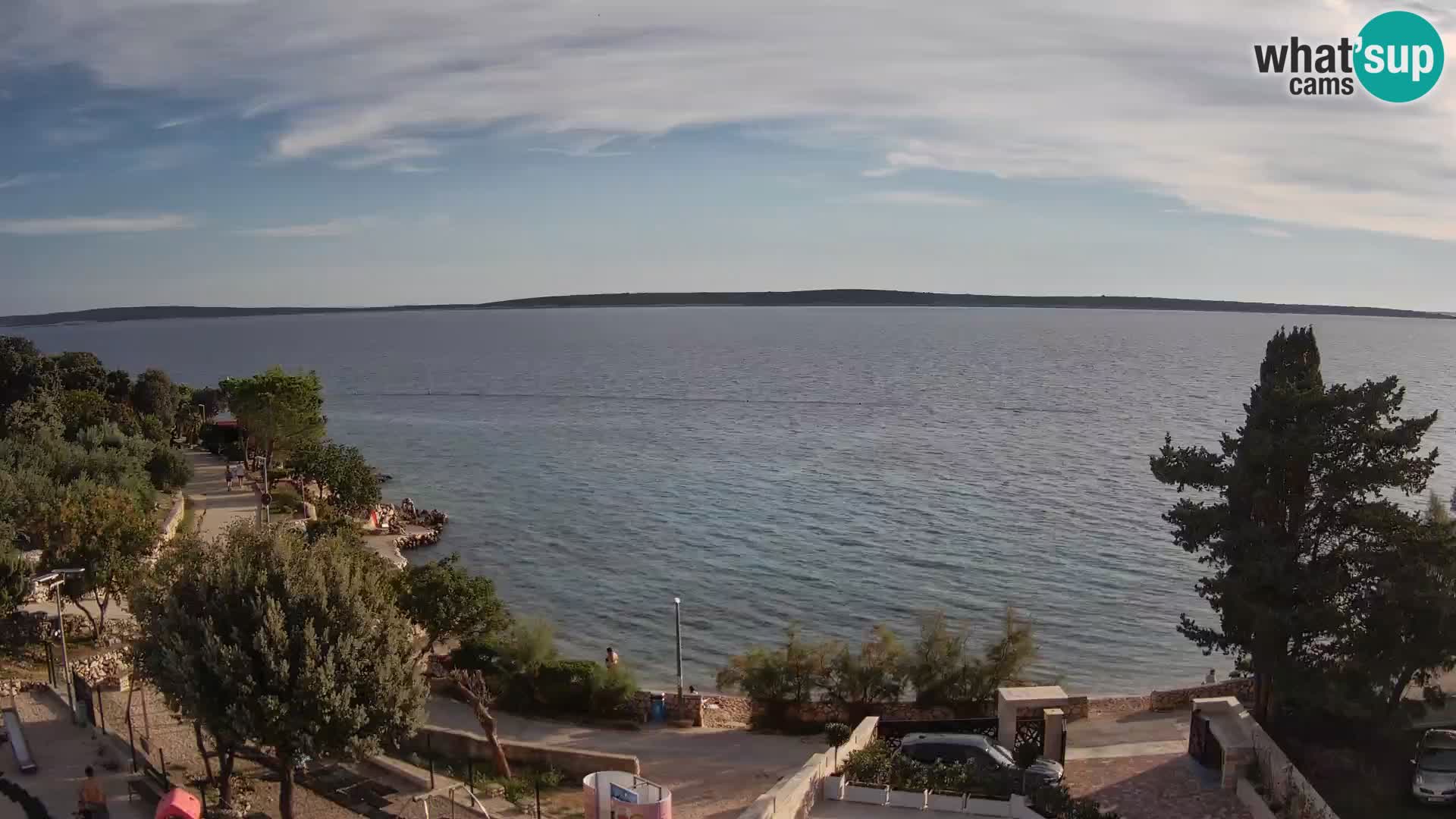 Webcam Playa Male Mandre en directo – Isla de Pag