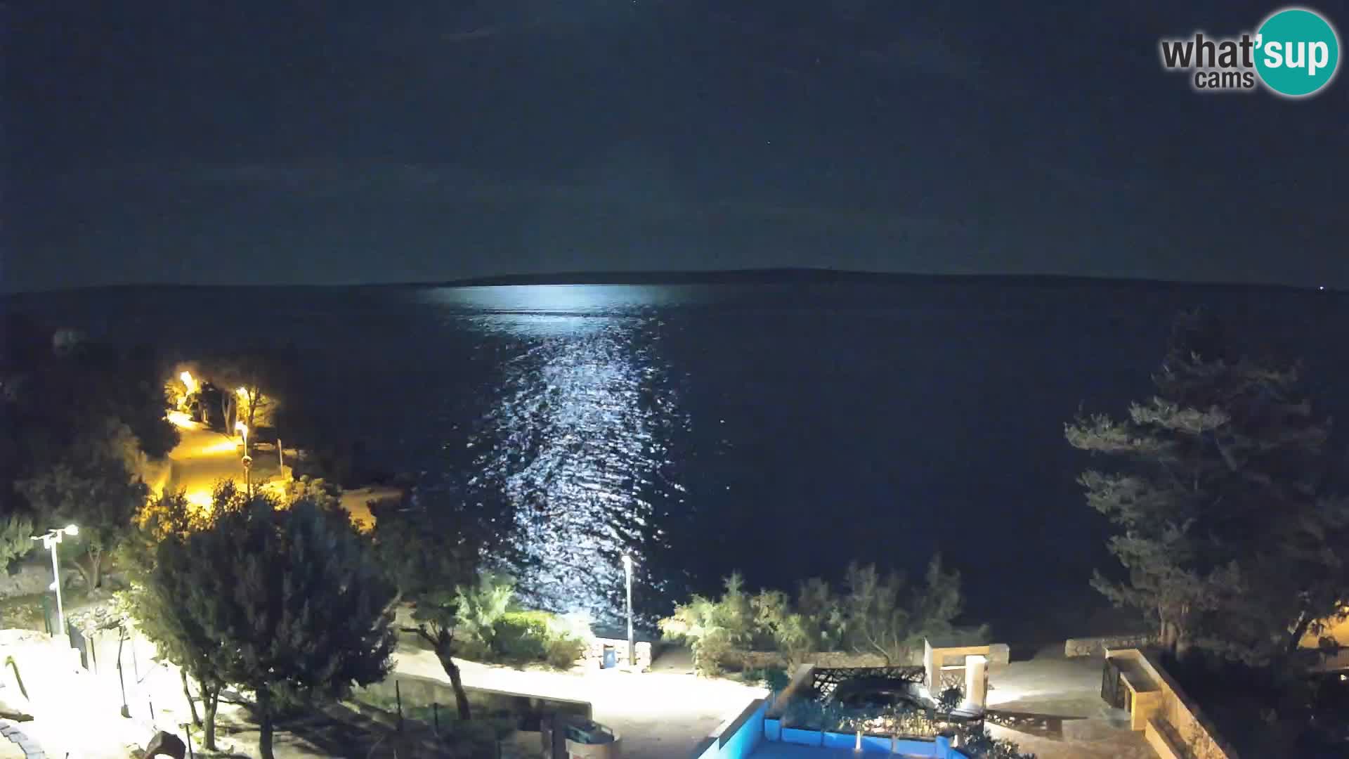 Webcam Playa Male Mandre en directo – Isla de Pag